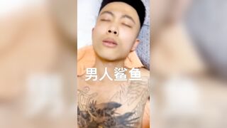 东北纹身痞子直男为钱被艹