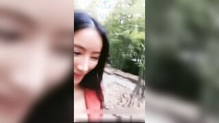 公园露出随便摸来不要怕_