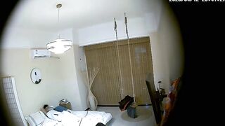 酒店摄像头流出夫妻旅游与小三约炮女上位很会摇