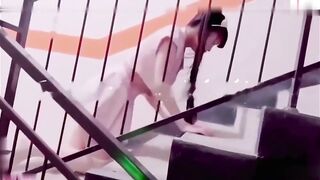 调教两个童颜巨乳的小母狗